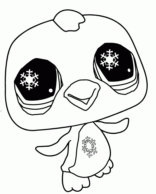 Plansa de colorat cu Littlest Pet Shop 14 6